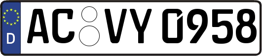 AC-VY0958