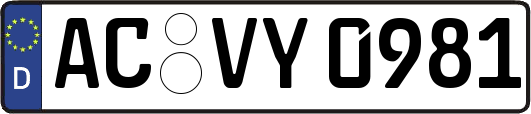 AC-VY0981