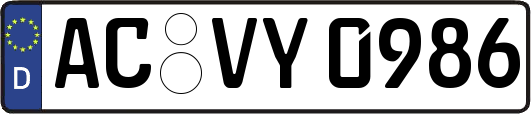AC-VY0986