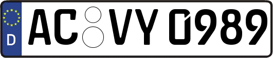 AC-VY0989