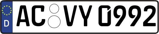 AC-VY0992