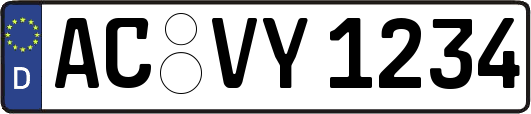 AC-VY1234