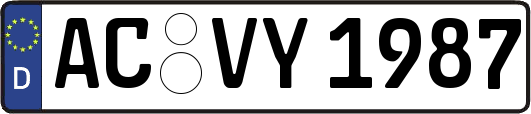 AC-VY1987