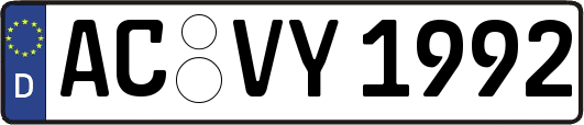 AC-VY1992