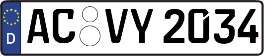 AC-VY2034