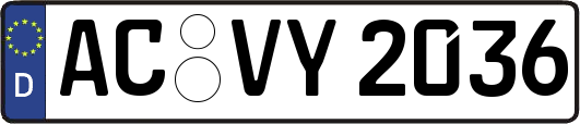AC-VY2036
