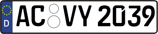 AC-VY2039