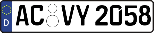 AC-VY2058