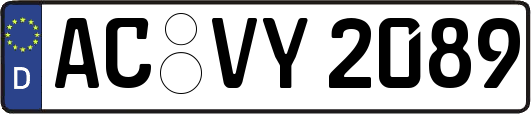 AC-VY2089