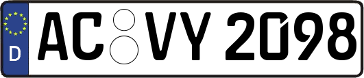AC-VY2098