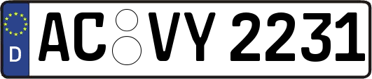 AC-VY2231