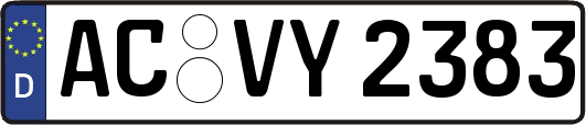 AC-VY2383