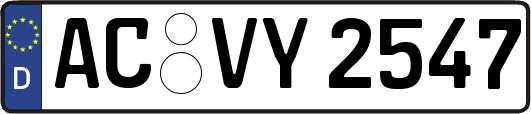 AC-VY2547