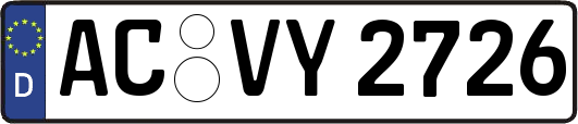 AC-VY2726