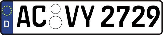 AC-VY2729