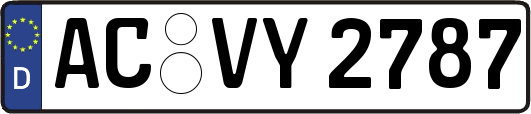 AC-VY2787
