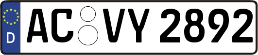 AC-VY2892