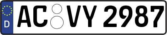 AC-VY2987