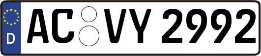 AC-VY2992