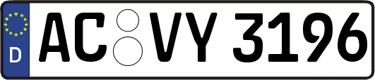 AC-VY3196