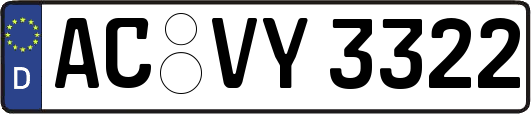 AC-VY3322