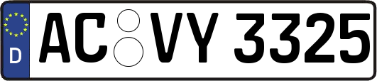 AC-VY3325