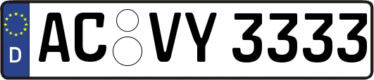 AC-VY3333