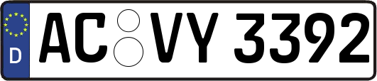 AC-VY3392