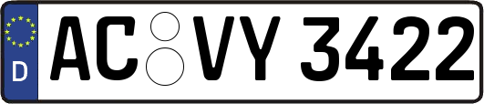 AC-VY3422