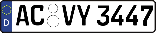 AC-VY3447
