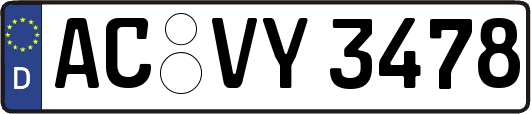 AC-VY3478