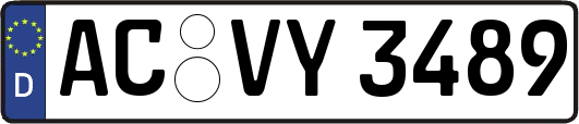 AC-VY3489