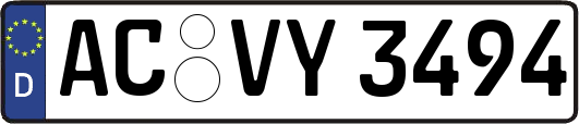 AC-VY3494