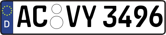AC-VY3496