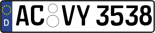 AC-VY3538