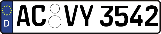 AC-VY3542