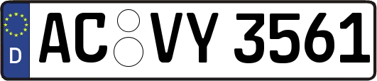 AC-VY3561