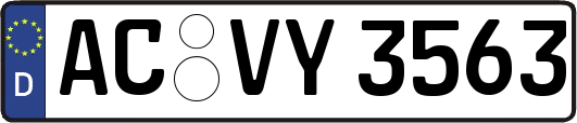 AC-VY3563