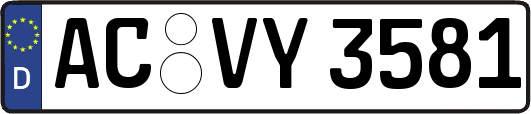 AC-VY3581