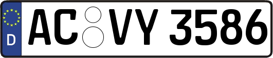 AC-VY3586