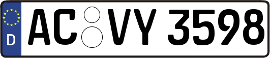 AC-VY3598