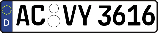 AC-VY3616
