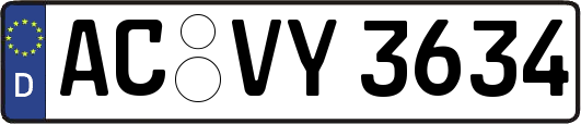 AC-VY3634