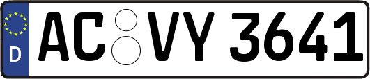 AC-VY3641