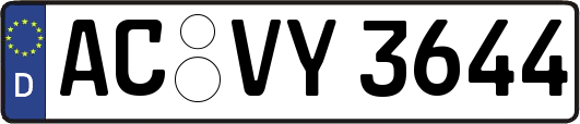 AC-VY3644