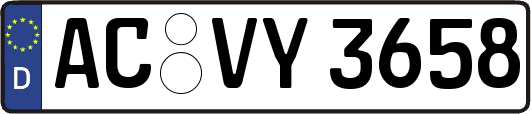 AC-VY3658