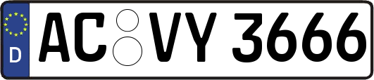 AC-VY3666