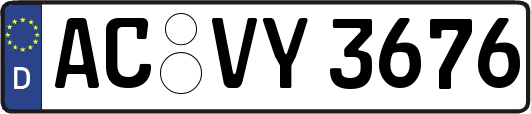 AC-VY3676