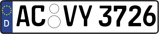 AC-VY3726