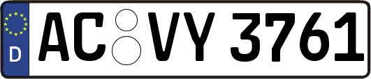 AC-VY3761